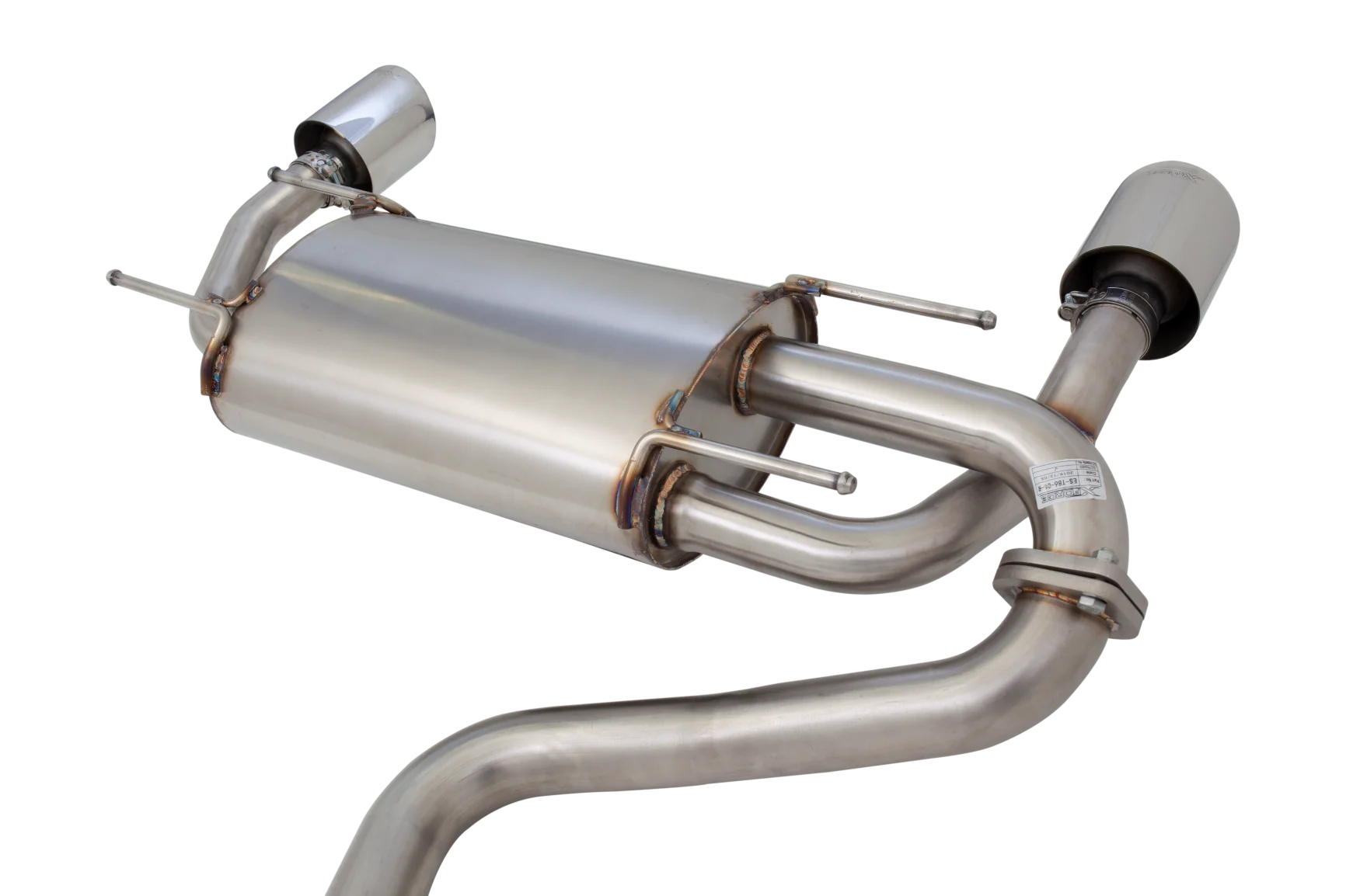 86 & BRZ 2.5 Inch Cat Back Exhaust System - Image 3