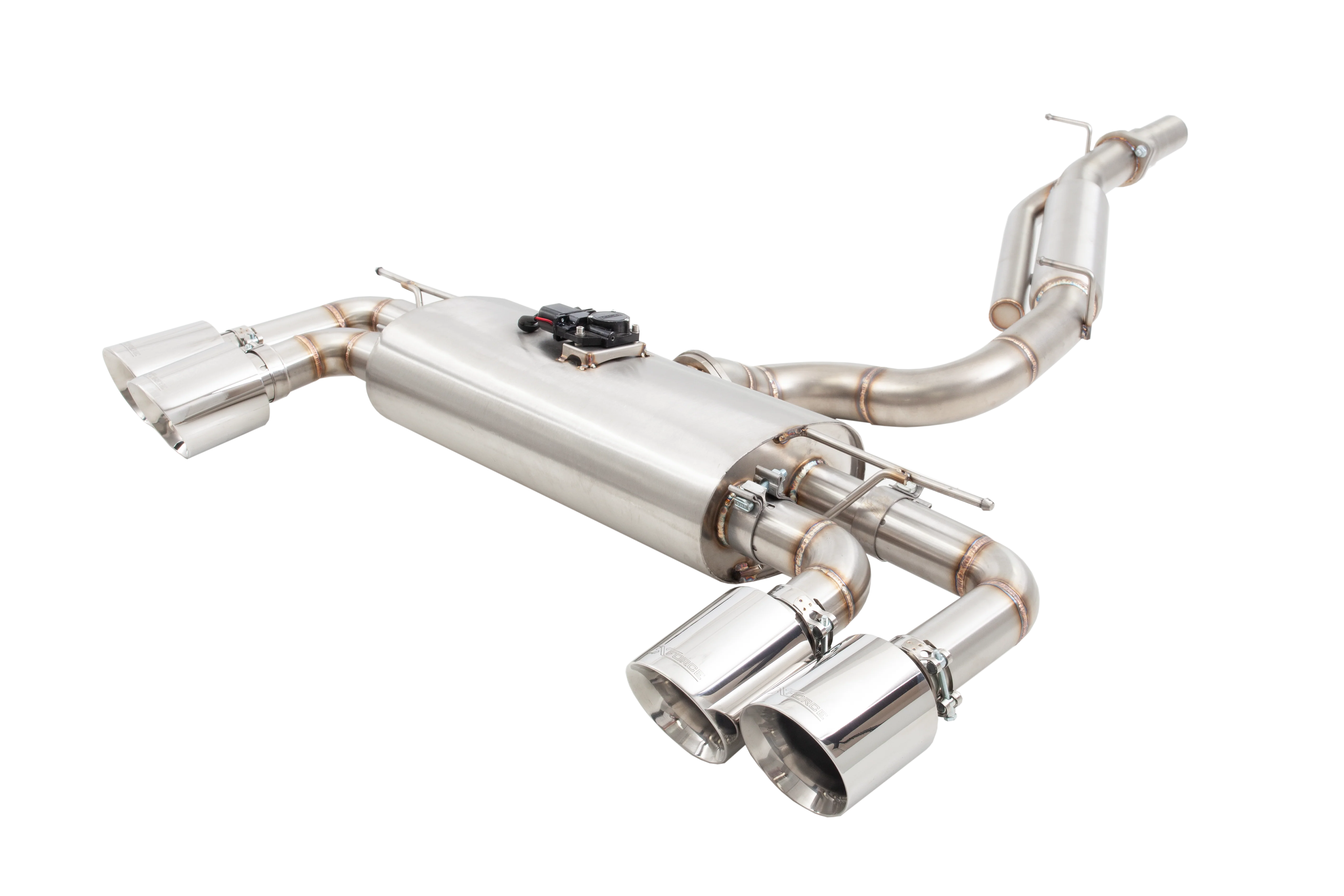 Audi 8V S3 Hatch Varex Valved Cat Back Exhaust With SmartBox - Image 4