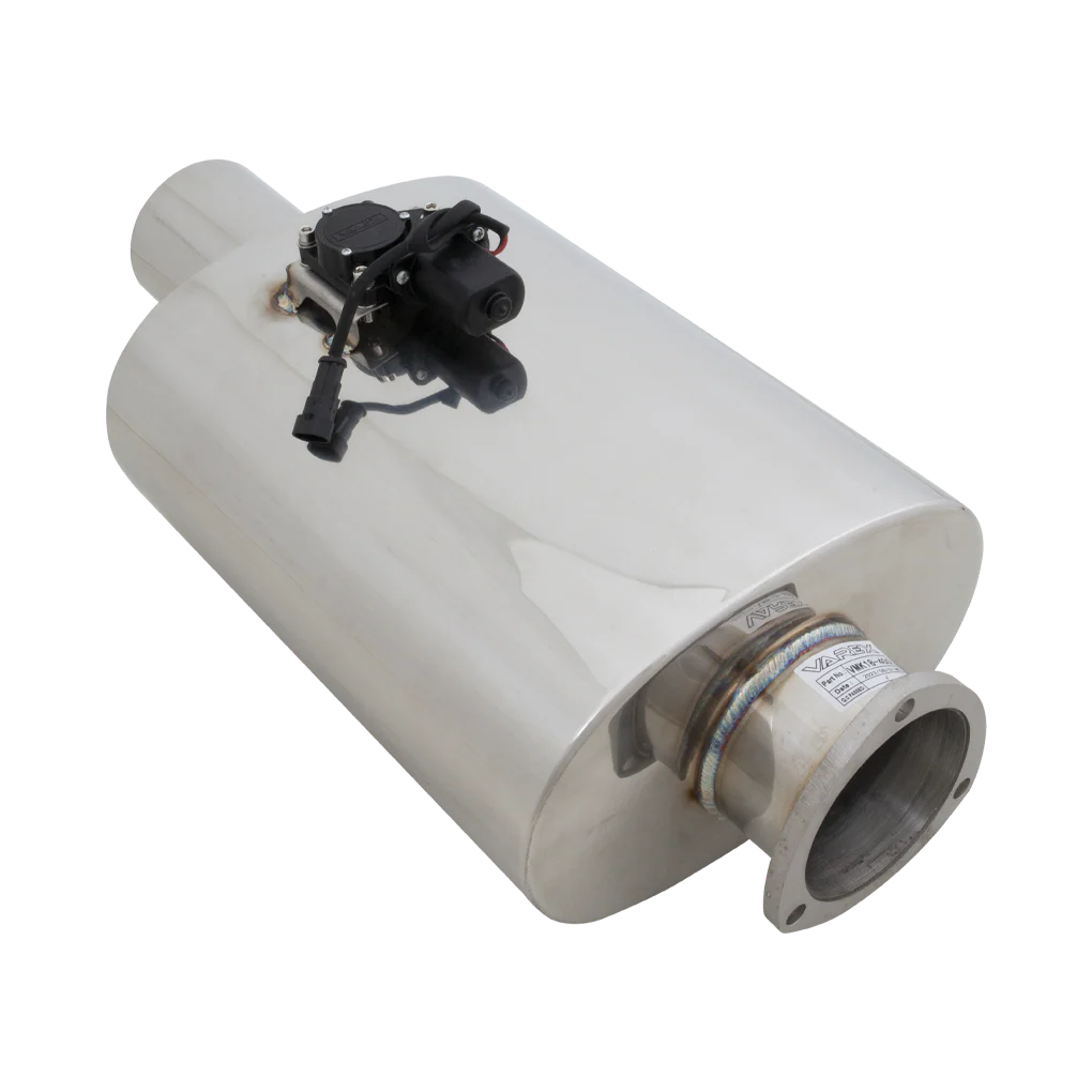 Varex Valved Oval Muffler in 4 Inch Inlet - Image 3