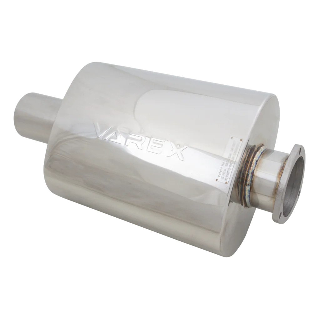 Varex Valved Oval Muffler in 4 Inch Inlet - Image 4