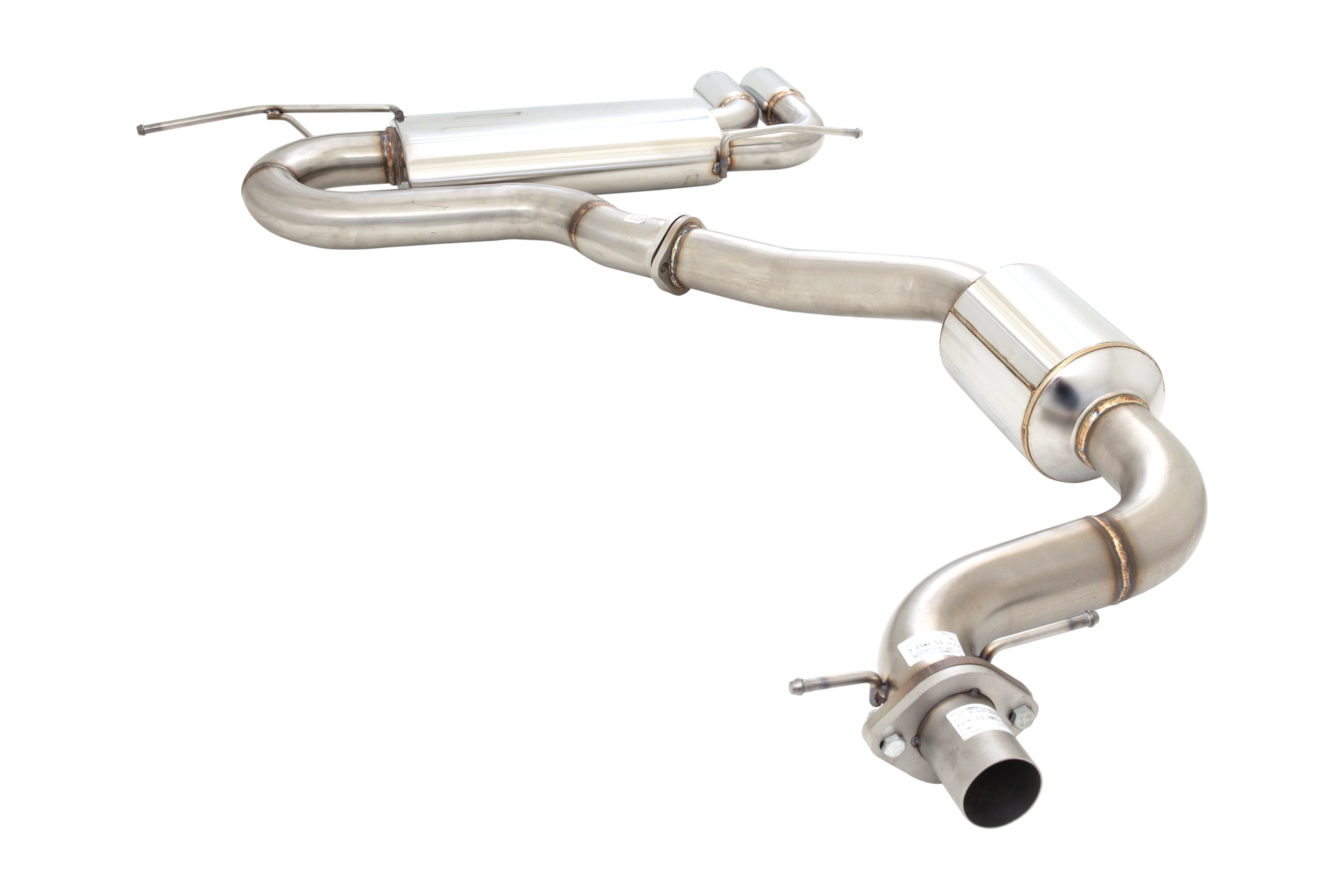 VW Golf MK5 GTI Cat Back Exhaust System - Image 3